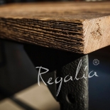 meble industrialne stół ze starego drewna 